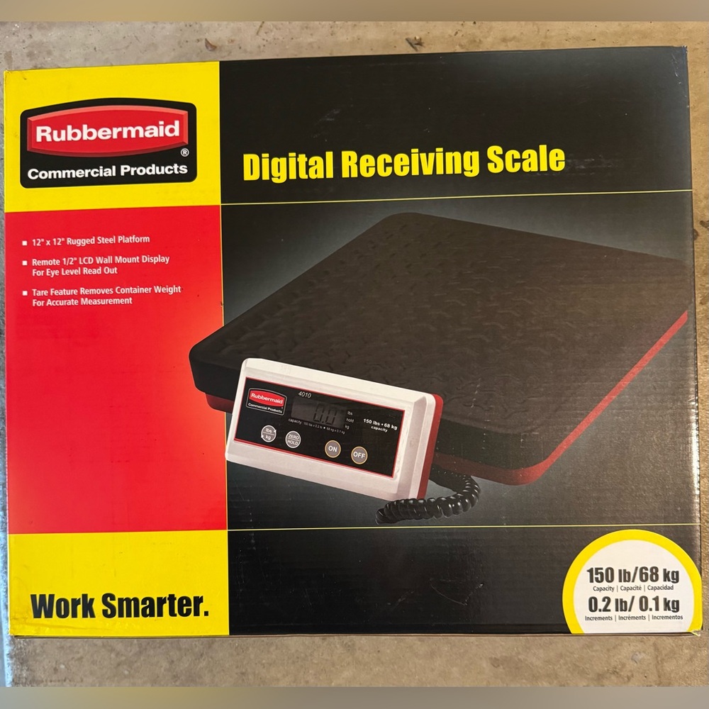Rubbermaid Digital Scale